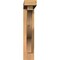 Ekena Millwork Funston Block Smooth Bracket w/ Offset Brace, Western Red Cedar, 3 1/2"W x 18"D x 18"H BKT0402X18X18FST05SWR - alternate 4